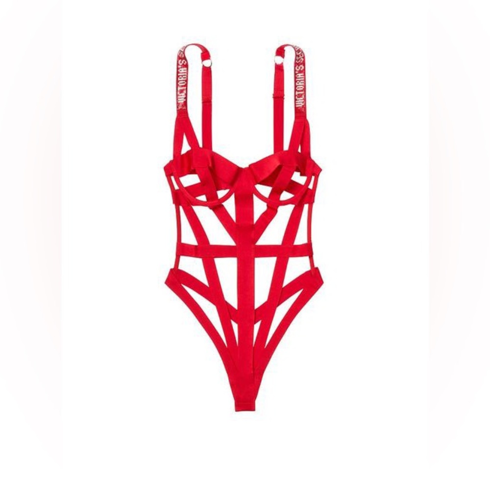 NWOT! Victoria Secret Very Sexy Strappy Unlined Bodysuit
